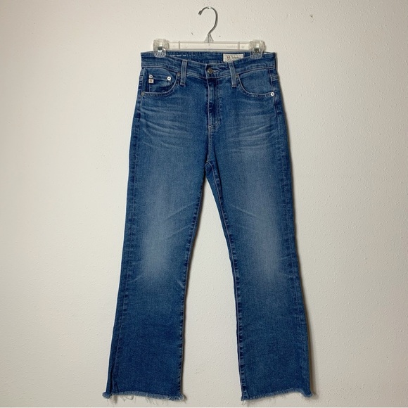 Ag Adriano Goldschmied Denim - AG-ED Farrah Boot Crop High Waist Jean Sz 28